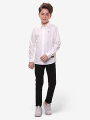 Boys Shirts - 100% Cotton - Pure White - Versatile - All Occasions